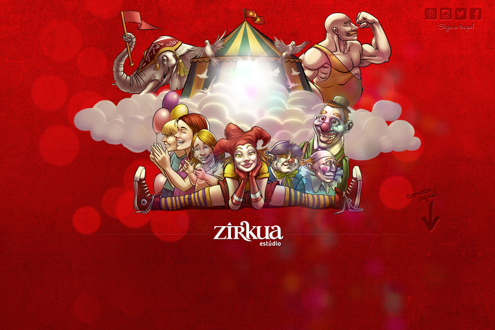Zirkua Estudio website preview